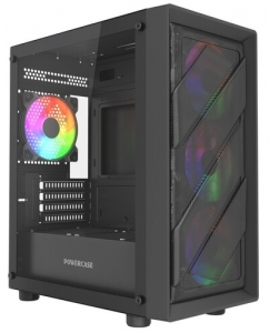 Купить Корпус PowerCase Mistral Micro EM21 [CMMEM21B-L4] черный в Техноленде