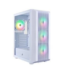 Купить Корпус 1STPLAYER BULLET HUNTER H6 ARGB [H6-WH-4F7-W] белый в Техноленде