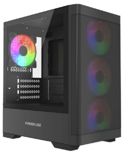 Купить Корпус PowerCase Mistral Micro A13B [CMMA13B-L4] черный в Техноленде