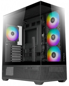 Купить Корпус AZZA TIARA [CSAZ-501BTIARA] черный в Техноленде