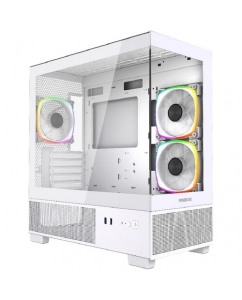 Купить Корпус Powercase Vision Micro M3W [CVMMW-A3] белый в Техноленде