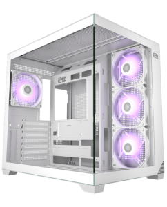 Купить Корпус PCCooler C3 T700 ARGB [C3-T700WHD401-GL] белый в Техноленде