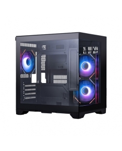 Купить Корпус 1STPLAYER MEGAVIEW MV5-TP ARGB [MV5-TP-BK-2FC7R-1FC7] черный в Техноленде