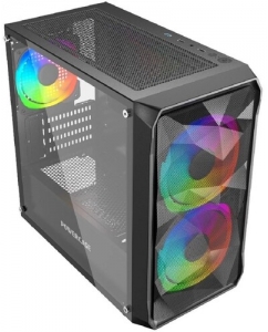 Купить Корпус PowerCase Mistral Micro A3B ARGB V2 [CMMAB-A3-V2] черный в Техноленде