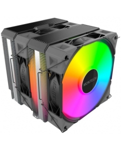 Купить Кулер для процессора Montech NX600 ARGB [NX600 ARGB (B)] черный в Техноленде