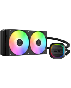 Купить Система охлаждения GAMDIAS AURA GL240 V2 черная в Техноленде