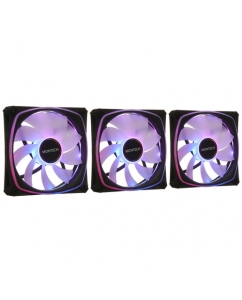 Купить Комплект реверсных вентиляторов Montech RX120 PRO [RX120 PRO 3 in 1 Pack (B)] черный в Техноленде