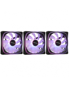 Купить Комплект вентиляторов Montech AX120 PRO [AX120 PRO 3 in 1 Pack (B)] черный в Техноленде
