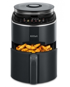 Купить Аэрогриль Kitfort КТ-8155 черный в Техноленде