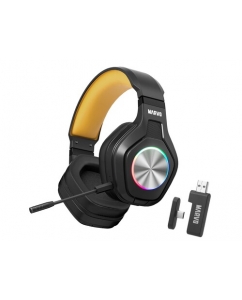 Купить Беспроводные наушники Marvo Pulz 80W черный 2025 в Техноленде