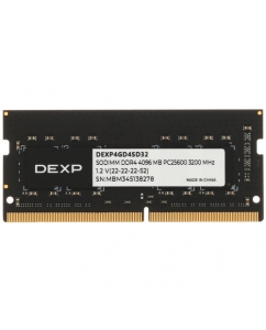 Купить Оперативная память SODIMM DEXP [DEXP4GD4SD32] 4 ГБ в Техноленде