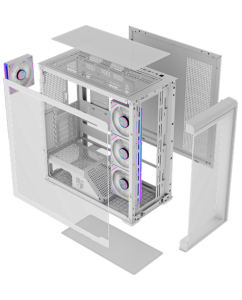 Купить Корпус Iron Pride INVADER Q9S  белый в Техноленде