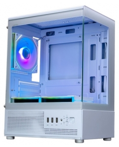 Купить Корпус XASTRA Q300M [Q300M-3FM12A-C6-WH] белый в Техноленде