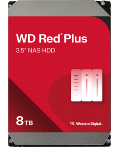 Купить 8 ТБ Жесткий диск WD Red Plus [WD80EFPX] в Техноленде