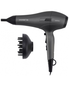 Купить Фен POLARIS PHD 2600ACi серый/черный в Техноленде