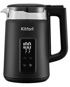 Купить Электрочайник Kitfort КТ-6714 черный в Техноленде