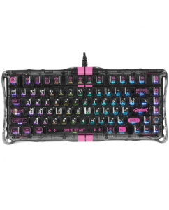 Купить Клавиатура  проводная GravaStar Mercury V75 Lite Transparent Black в Техноленде