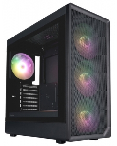 Купить Корпус 1STPLAYER AU8 ARGB [AU8-BK-4FE7-14] черный в Техноленде