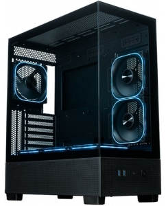 Купить Корпус XASTRA Q500 [Q500-6FG12A-C10-UC] черный в Техноленде