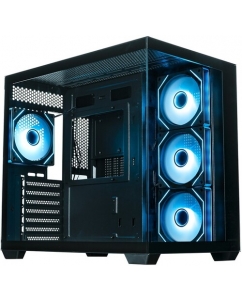 Купить Корпус XASTRA QW500 [QW500-4FM12A-C10-UC] черный в Техноленде