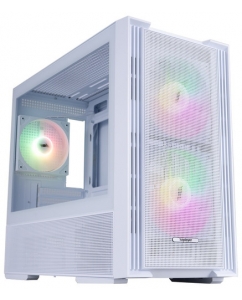 Купить Корпус 1STPLAYER AU6 ARGB [AU6-WH-2FA7-14-W-2FA7R-W-1FA7-W] белый в Техноленде