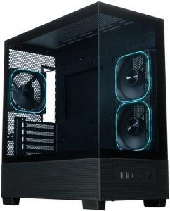 Купить Корпус XASTRA Q500M [Q500M-3FG12A-C10-UC] черный в Техноленде