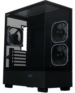 Купить Корпус XASTRA Q400M [Q400M-3FG12A-C6-UC] черный в Техноленде