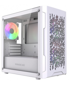 Купить Корпус PowerCase Mistral Micro D3W ARGB V2 [CMMDW-A3-V2] белый в Техноленде