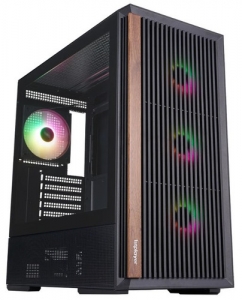 Купить Корпус 1STPLAYER WD7 ARGB [WD7-BK-4FA7-2FA7R] черный в Техноленде