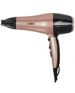 Купить Фен LEBEN 259-209 коричневый/черный в Техноленде
