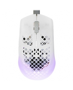 Купить Мышь беспроводная SteelSeries Aerox 3 Wireless Ghost [62610] белый в Техноленде