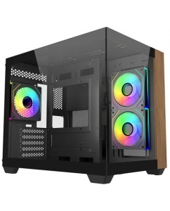 Купить Корпус Cooler Master Elite 481 Wood [E481-KHNN-S00] черный в Техноленде