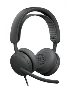 Купить Проводные наушники Logitech Zone Wired 2 Teams черный 2026 в Техноленде