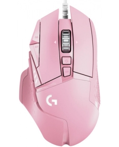 Купить Мышь проводная Logitech G502 HERO [910-007659] розовый в Техноленде