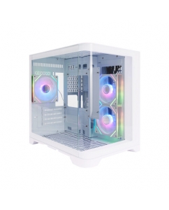 Купить Корпус 1STPLAYER UVIEW UV5 ARGB [UV5-WH-2FC7R-W-1FC7-W] белый в Техноленде
