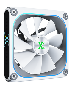 Купить Вентилятор XASTRA FZ120W ARGB [FZ120-1WA-CXX-GL] белый в Техноленде