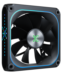 Купить Реверсный вентилятор XASTRA FZ120B ARGB reverse [FZ120-1BA-CRX-GL] черный в Техноленде