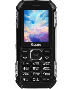 Купить Сотовый телефон Olmio X06 черный/серебристый в Техноленде