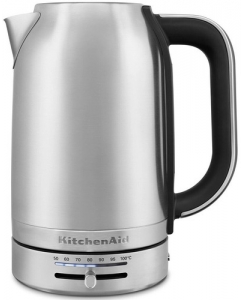 Купить Электрочайник KitchenAid 5KEK1701ESX серый в Техноленде