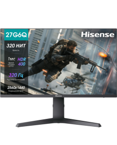 Купить 27" Монитор Hisense 27G6Q PRO черный в Техноленде