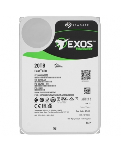 Купить 20 ТБ Неофициально восстановленный жесткий диск Seagate Exos X20 [ST20000NM007D] в Техноленде