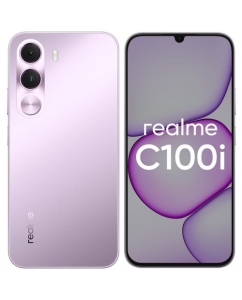 Купить 6.8" Смартфон realme C100i 128 ГБ фиолетовый в Техноленде