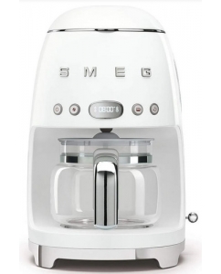 Купить Кофеварка капельная SMEG DCF02BLMEU белый в Техноленде