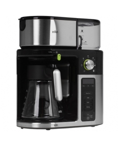 Купить Кофеварка капельная Braun KF9050BK серый в Техноленде
