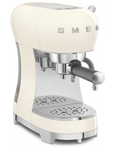 Купить Кофеварка рожковая Smeg ECF02CREU бежевый в Техноленде