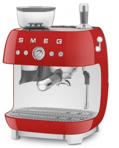 Купить Кофеварка рожковая Smeg EGF03RDEU красный в Техноленде