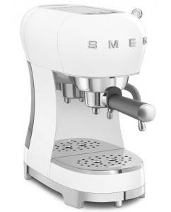Купить Кофеварка рожковая Smeg ECF02WHEU белый в Техноленде