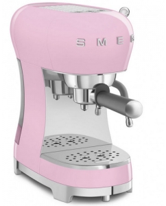 Купить Кофеварка рожковая Smeg ECF02PKEU розовый в Техноленде