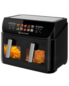 Купить Аэрогриль Evolution AIRO 10400ТW Dual черный в Техноленде