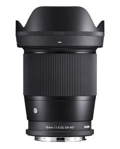 Купить Объектив Sigma AF 16MM F/1.4 DC DN (C) F/NZ в Техноленде